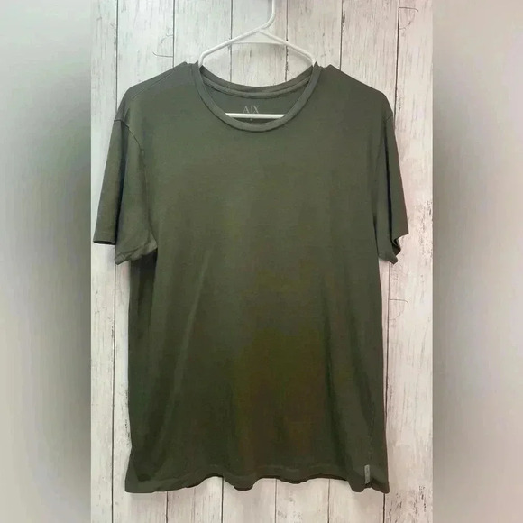 Armani Exchange Olive green T-Shirt Size Medium Casual/Comfortable - Picture 1 of 7